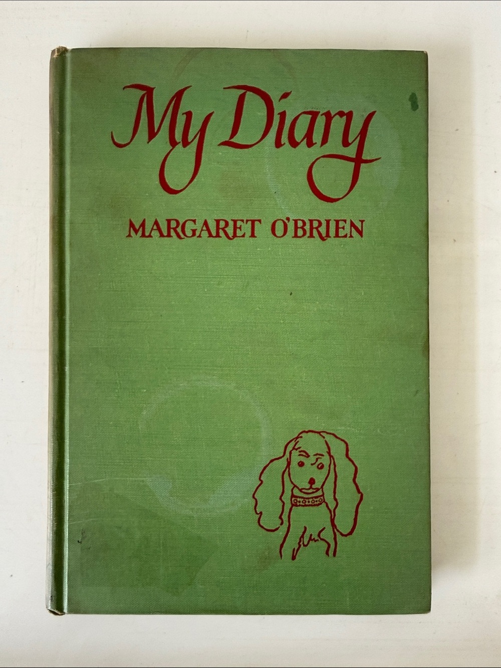 First Edition 1948 ‘My Diary’ Hardcover Book by Margaret O’Brien
